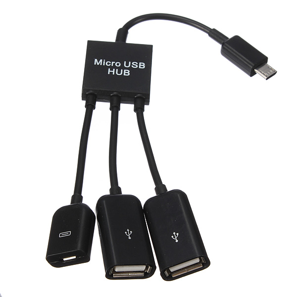 Transfer Files with an OnTheGo Cable