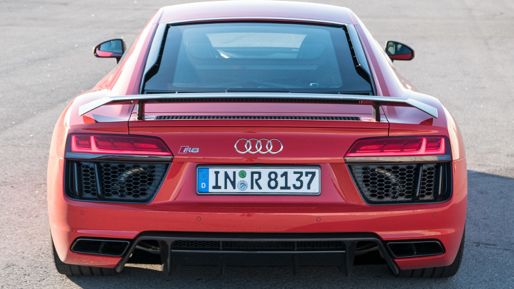 Audi R8 from the back