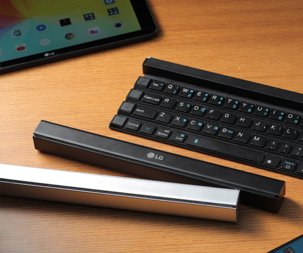 Meet Rolly, The First Rollable Keyboard By LG