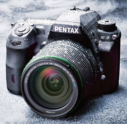 Pentax K3 Weatherproof Camera