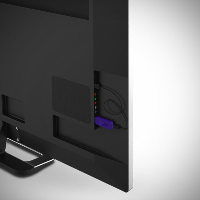 Roku Streaming Stick HDMI Slot Placement