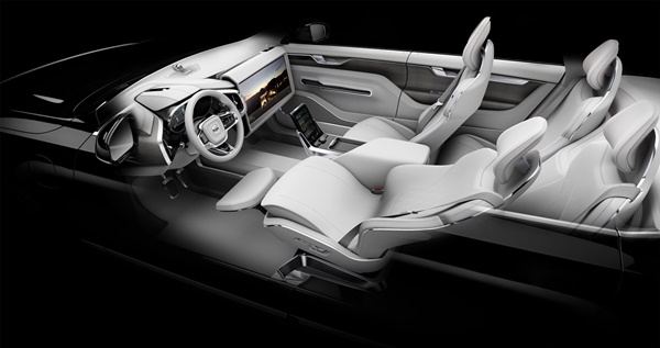 The Volvo self driving car Concept 26
