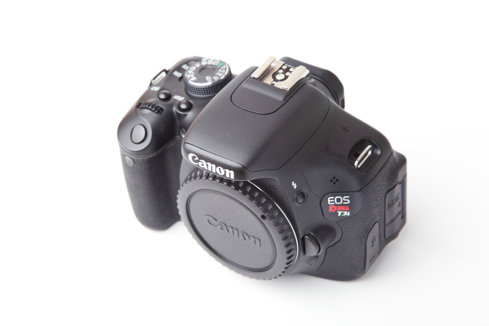 Canon Rebel T3i Top View