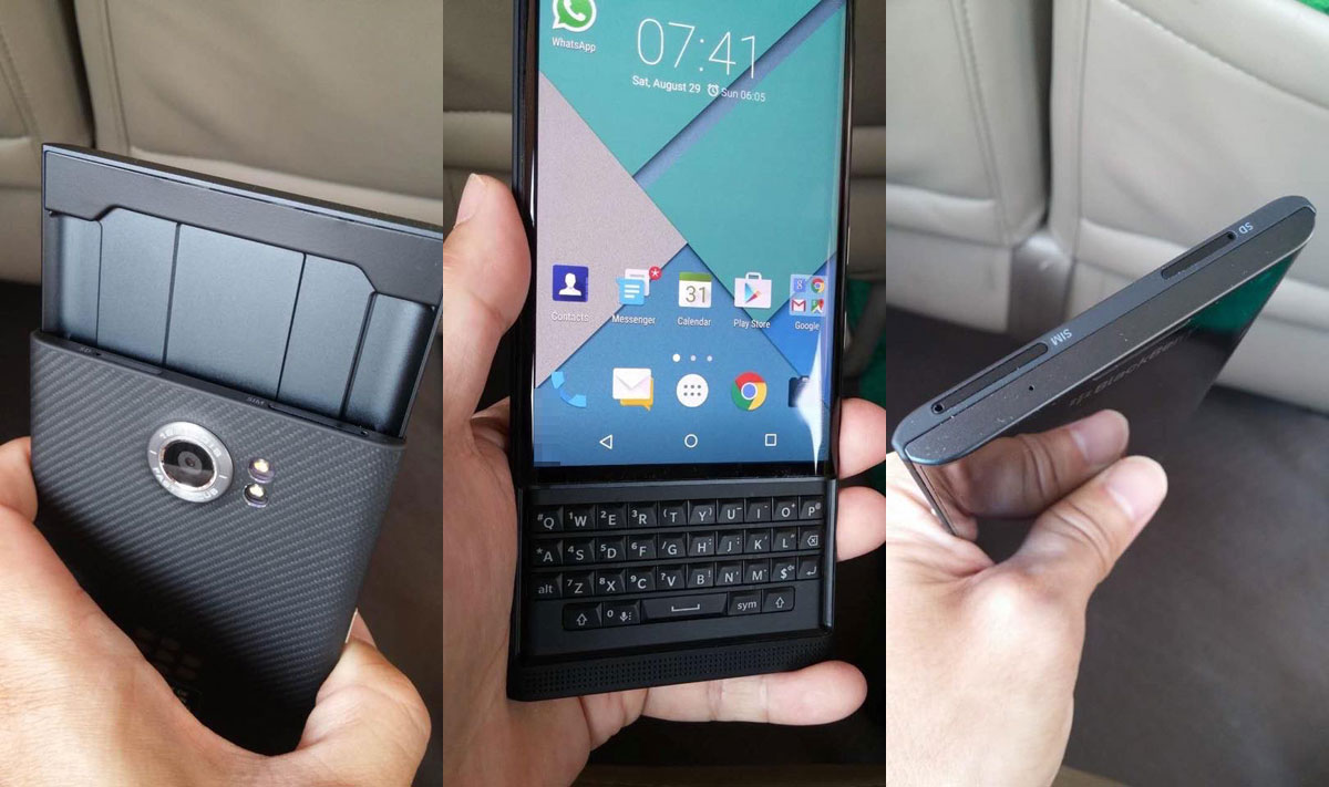 BlackBerry Priv Angles