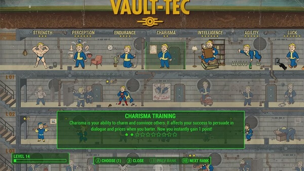 Fallout 4 Tips and Tricks Charisma Attribute Perks