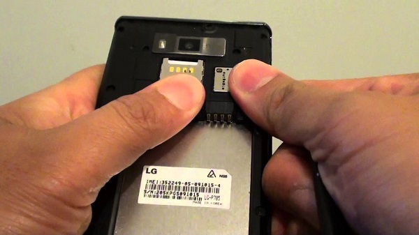 LG Optimus L70 SIM & microSD