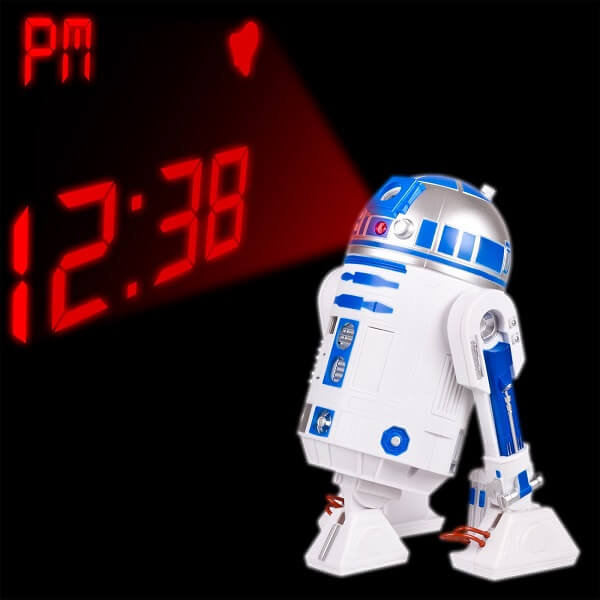 Star Wars Merchandise R2-D2 Projecting Clock