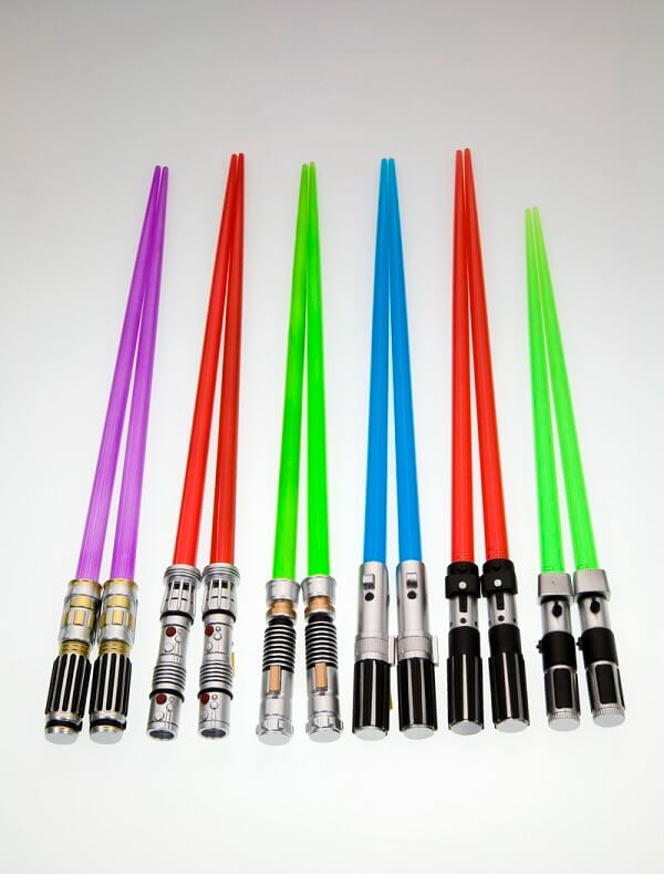 Star Wars Merchandise Lightsaber Chopsticks