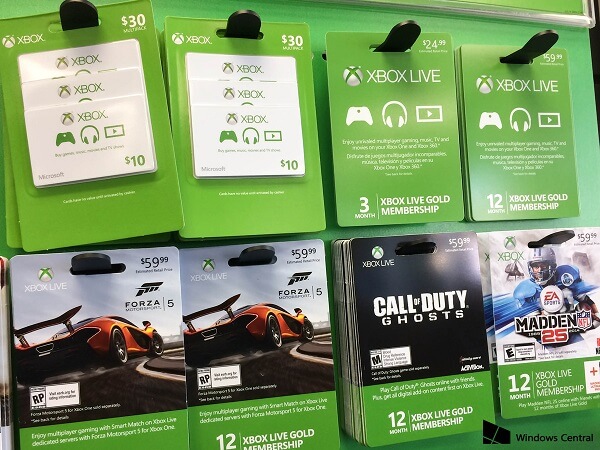Christmas Tech Gift Ideas Xbox Gift Cards