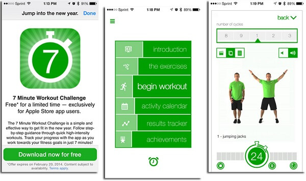 Best Weight Loss Apps 7-Minute Workout App