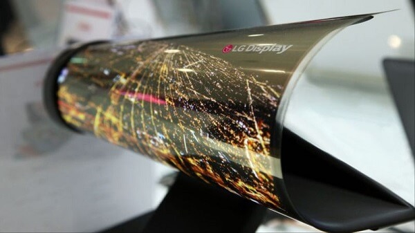 CES 2016  LG rollable display 
