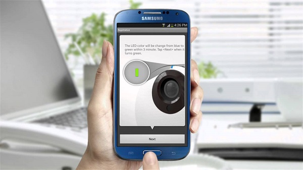Samsung SmartCam HD Pro Phone Setup