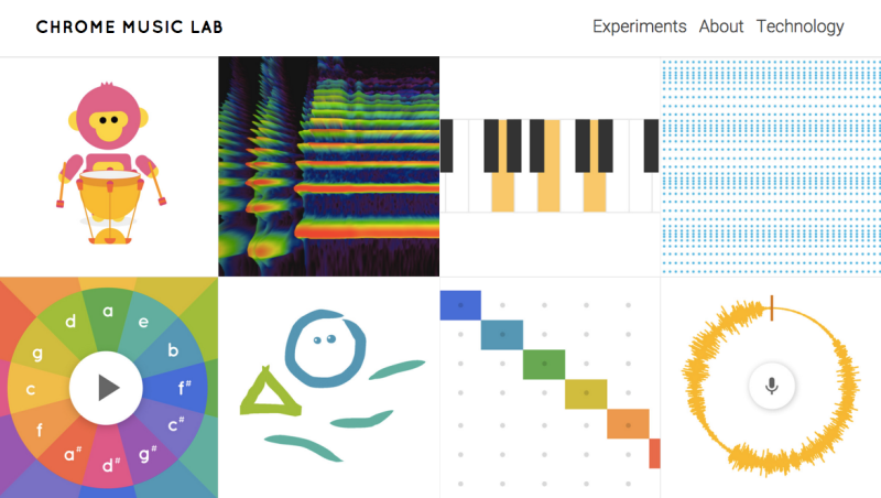 Chrome Music Lab