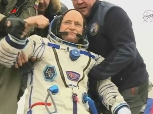 Scott Kelly Returned to Earth