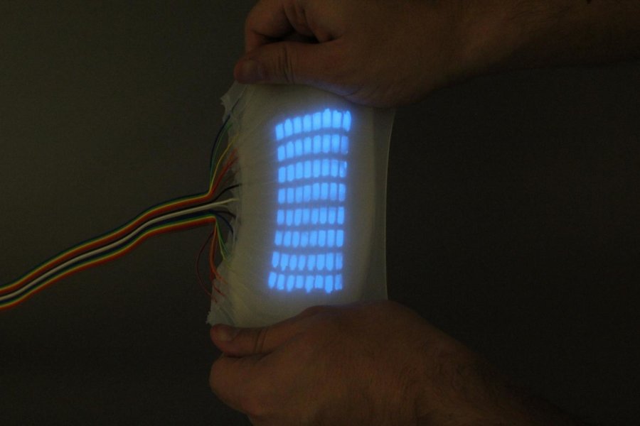 electroluminescent skin