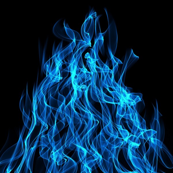 Blue Whirl, a beautiful new kind of fire