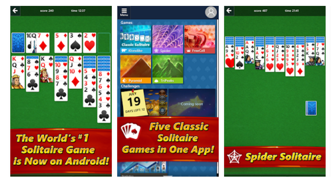 Solitaire Collection game bundle on Android