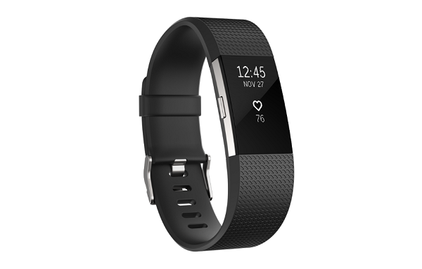 black Fitbit Charge 2