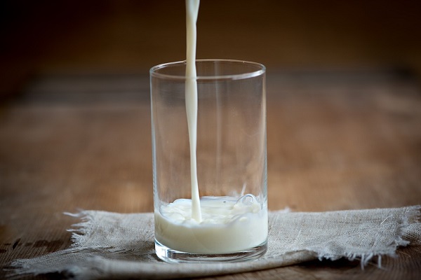glass of cow milk