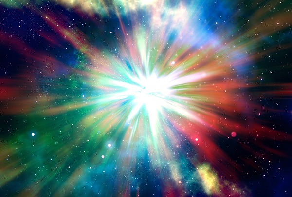 Artistic rendering of the Big Bang.